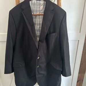 Executive Collection by Tom James. Black Men's Blazer.